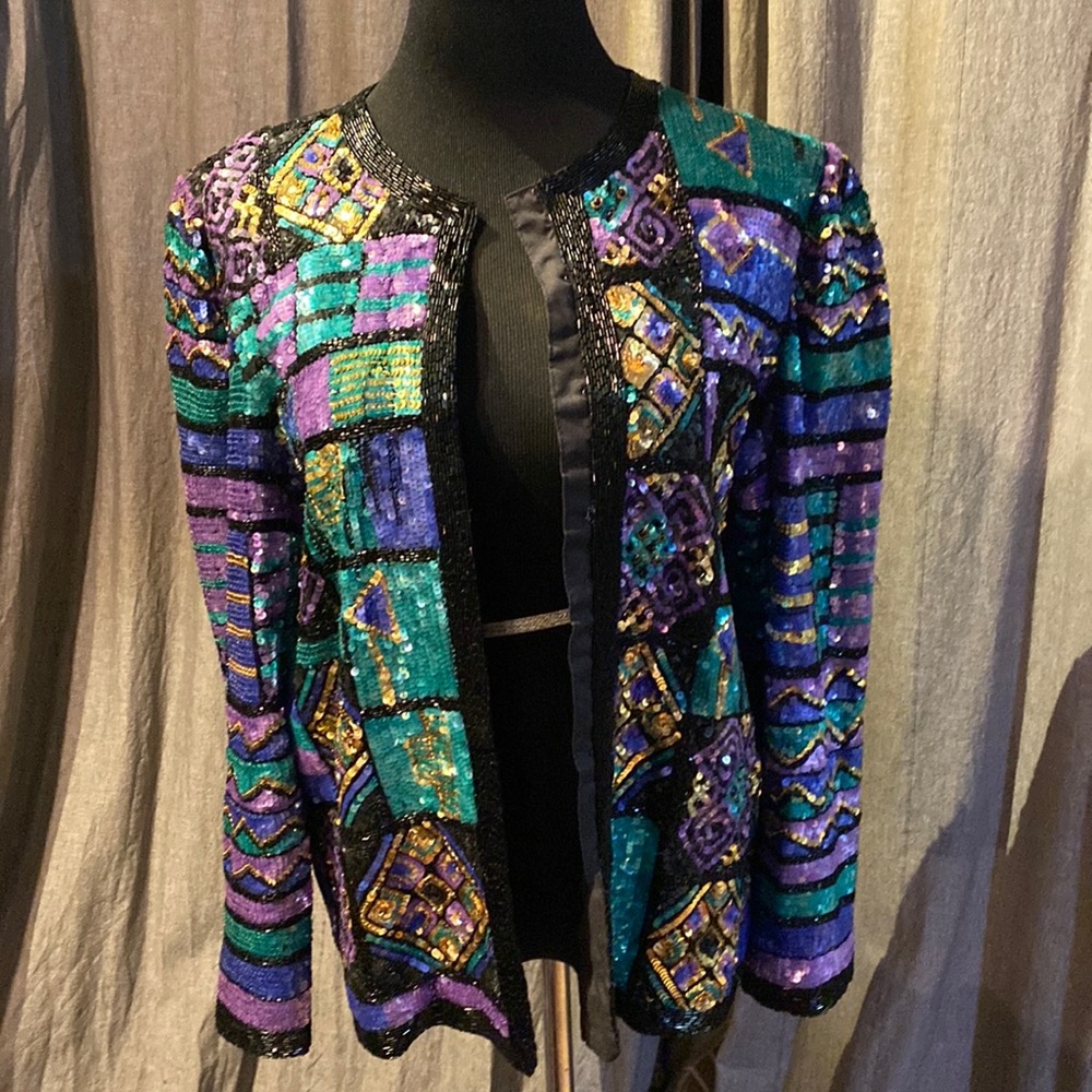 Vintage Sequin Jacket